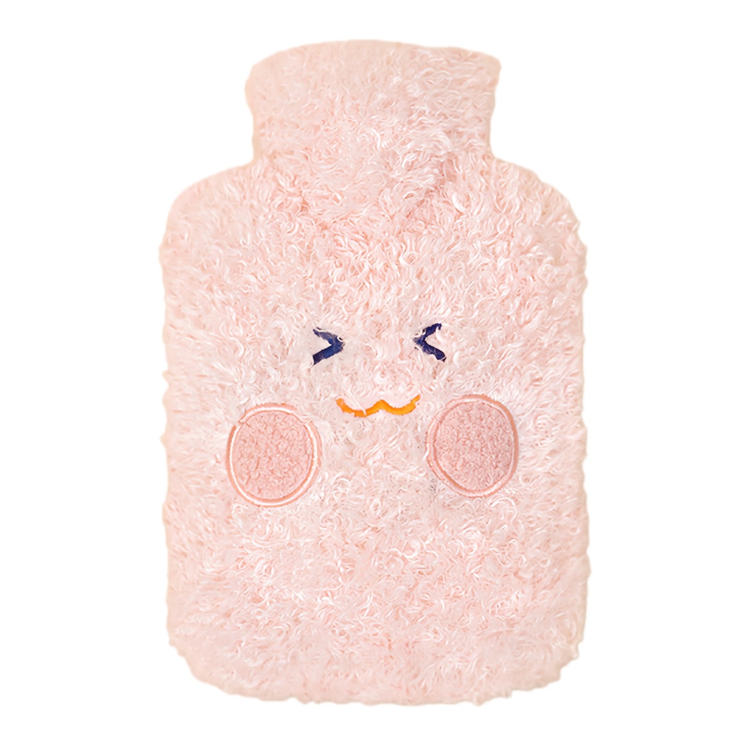 Hot Water Bottle for Pain Relief with Cute Plush Cover, 1L – OliviaLiving
