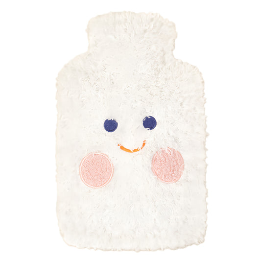 Hot Water Bottle for Pain Relief with Cute Plush Cover, 1L – OliviaLiving