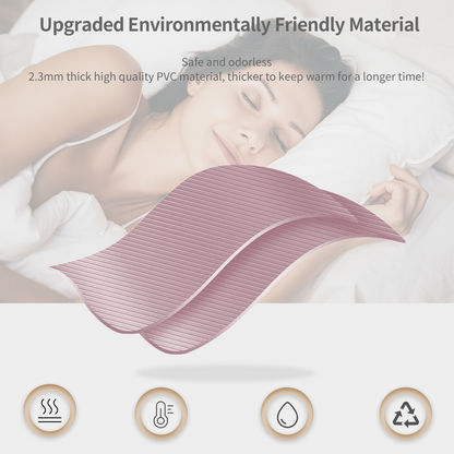 1.5L Hot Water Bottle with Soft Plush Cover
