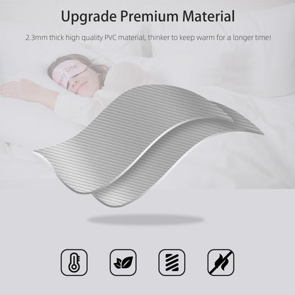 2L Hot Water Bottle with Classic Knit Cover
