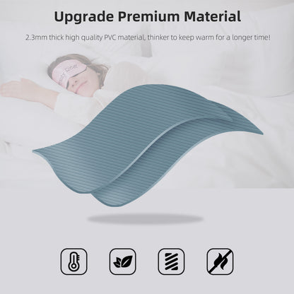 OliviaLiving Knitted Hot Water Bottle for Pain & Comfort