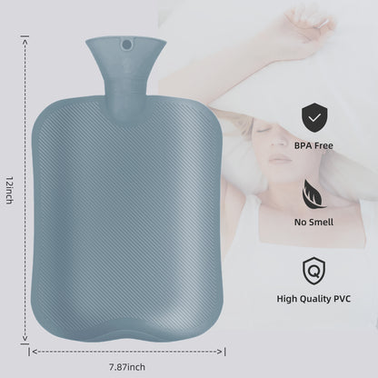 OliviaLiving Knitted Hot Water Bottle for Pain & Comfort