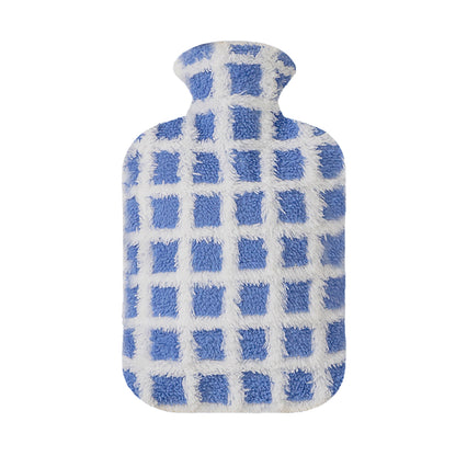 1.5L Hot Water Bottle with Soft Plush Cover – Classic Colours
