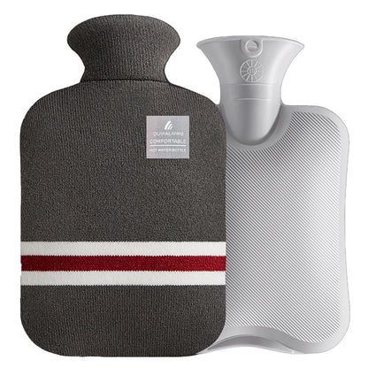 Bouillotte classique pour soulager les maux de dos, 2 L - OliviaLiving
