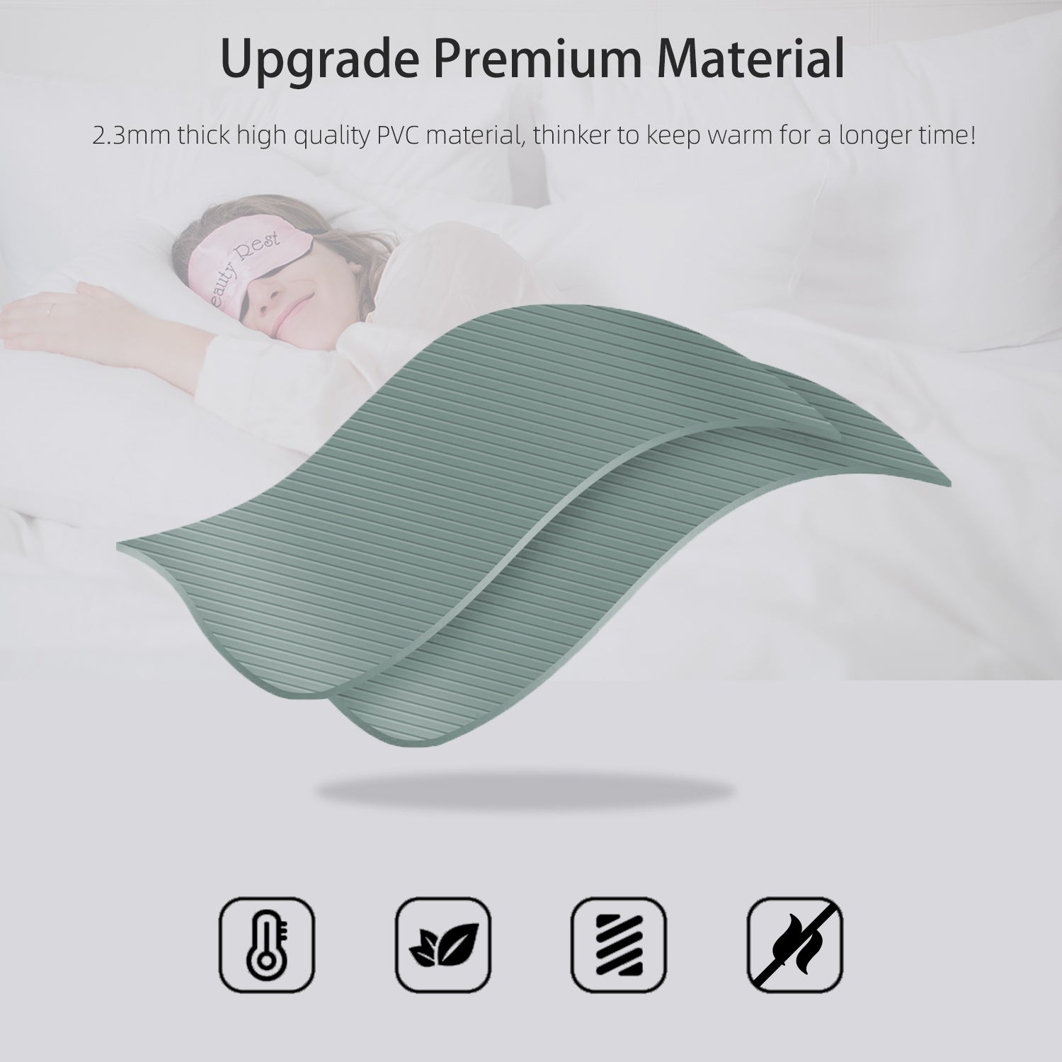 OliviaLiving hot water bottle for menstrual cramps and pain relief