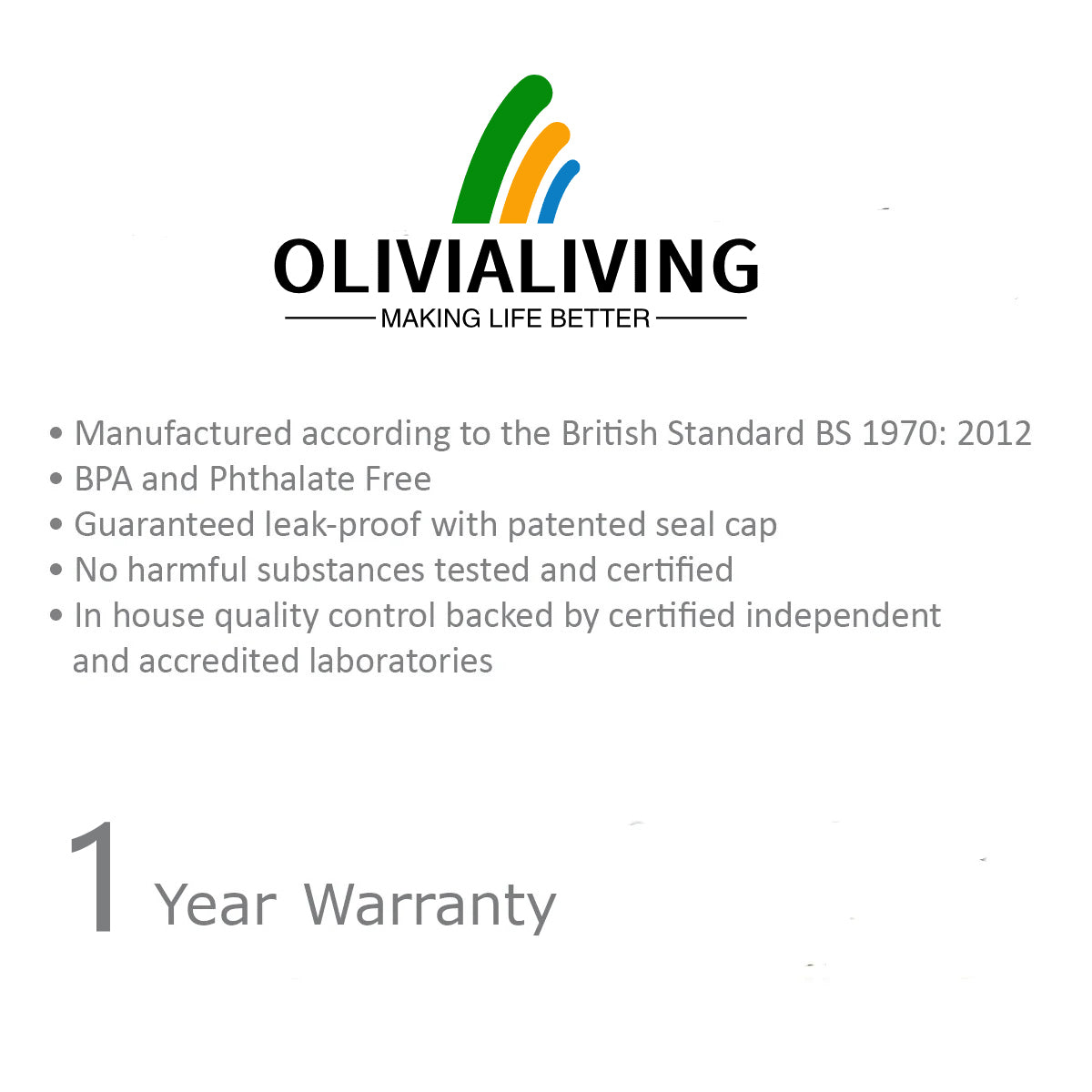 OliviaLiving hot water bottle for menstrual cramps and pain relief