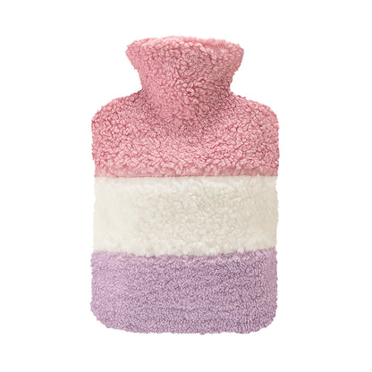OliviaLiving 1.5L hot water bottle with Soft Plush cover